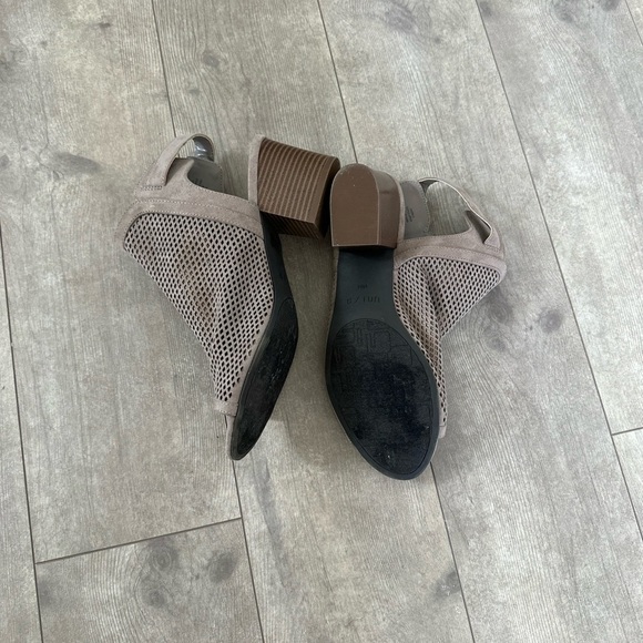 UNISA Gray Casual Open Toe Ankle Booties Sandals UnoPalo Womens Size 10 - Picture 7 of 8